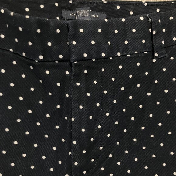 Tommy Hilfiger Navy and White Polka Dot Shorts Women's Size 12 - Picture 2 of 8